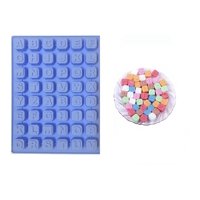 Genérico - Moldes De Silicona Letras Molde Silicona Letras Abecedario