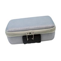 Magideal - Bolsa De Almacenamiento Con Cerradura De Combinación, Caja De Juguetes Con Cerradura De Contraseña, Caja Organizadora Portátil Práctica Y Protectora C
