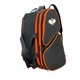 thumbnail image 3 of Bolsa Para Raqueta De Pickleball, Equipo De Bádminton, Mochila Para Mochilerismo Al Aire Libre, Para Mujer, Color Negro Y Naranja, 3 of 5