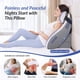thumbnail image 2 of Almohada en forma de cuña ZIKEE ajustable para dormir y después de la cirugía, 2 of 8