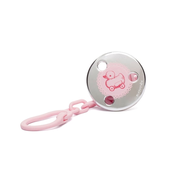 Broche Joya Pato Rosado