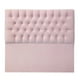thumbnail image 1 of Respaldo Capitone Premium 2 plazas Felpa Rosado Claro, 1 of 3