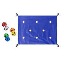 Magideal - Juego De Construcción De Equipos Con Lona Perforada, 6 Pelotas De Poliuretano Para El Trabajo, Aprendizaje En Equipo, Juegos De Construcción De Equipo Azul Profundo