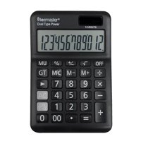Calculadora Con Panel Solar 12 Dígitos Tecmaster Tm100558