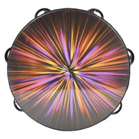 Magideal - Pandereta Para Iglesia, Tambor De Mano De 8 Pulgadas, Campana De Percusión De Abedul, Instrumento De Tambor Educativo Musical Para Fiesta Ktv , C C