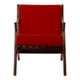 thumbnail image 1 of Sitial Bremen Pu Rojo, 1 of 4