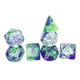 thumbnail image 2 of Juego De Dados Poliédricos De D4-d20 De Dados Acrílicos De 7 Piezas Para Juegos De Mesa De Cartas Letras Blancas, 2 of 3