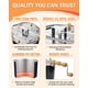 thumbnail image 2 of Popcorn Popper Cook N Home para estufa, aluminio, 6 litros, color negro, 2 of 6