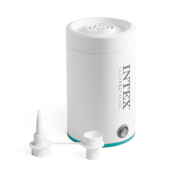 Inflador Eléctrico Intex Corriente 220-240V Quickfill Ac 400 Lts/Min