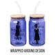 thumbnail image 2 of Vaso de vidrio Silver Buffalo 473 ml Wednesday Addams, 2 of 5