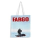 thumbnail image 1 of Fargo Bolso de tela con estampado de lienzo para mujer, bolsa de compras reutilizable y estética, con cremallera interior, regalo para mujer,40*40cm., 1 of 6