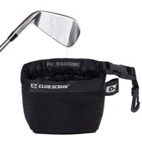 Bolsa De Limpieza Para Palos De Golf Y Pelotas De Golf Club Scrub Pro Black