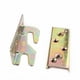 thumbnail image 2 of Soportes de riel de cama Soportes de marco de cama de 4 PCS para rieles Kit de hardware de trabajo pesado sin marco de cama para conectores de cama de madera Placas de sujeción para cabecera, 2 of 3