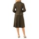 thumbnail image 3 of INSPIRE CHIC Conjunto de Falda de 2 Piezas para Mujer 2025 Otoño Invierno Blazers de Doble Botonadura y Faldas en Línea A L Marrón Oscuro, 3 of 5