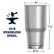 thumbnail image 2 of Vaso YETI Rambler de acero inoxidable de 900 ml con tapa MagSlider, 2 of 3