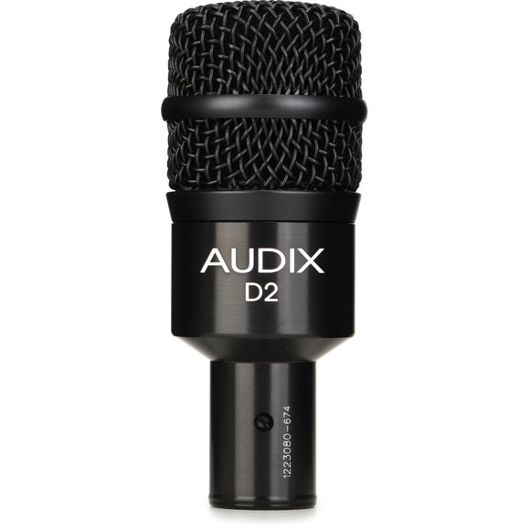 Micrófono AUDIX D2 Hipercardióide Dinámico para Instrumentos