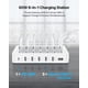 thumbnail image 2 of Estación de carga SOOPII CS60-2211, 60 W, 6 puertos con 6 cables, color blanco, 2 of 9