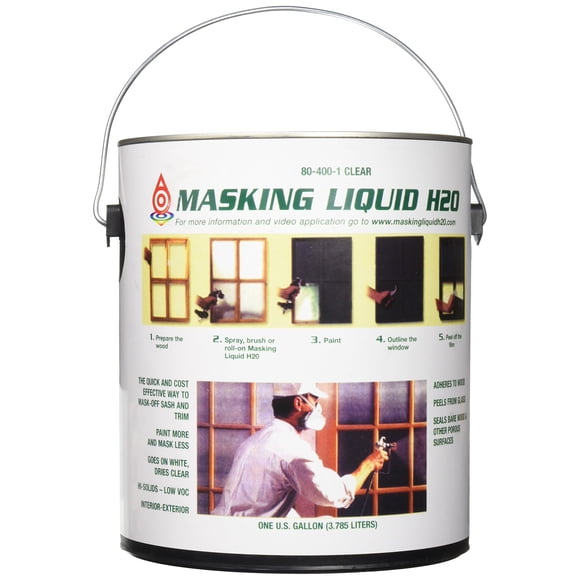 Masking Liquid Associated Paint 155585 80-400-1, 3,78 L, transparente