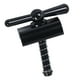 thumbnail image 1 of Abrazadera De Bisagra Plegable Para Bicicleta, Placa De Abrazadera De Bisagra CNC Para Piezas De Repuesto De Marco De Auriculares, Color Negro, 1 of 5