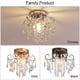 thumbnail image 2 of Chandelier Q&S Mini Crystal - Lámpara cromada con montaje empotrado, 2 of 3
