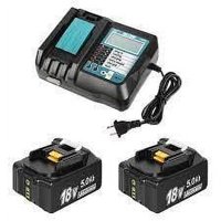 Makita - Set 18 Volts Cargador + 2 Batería 3 Ah