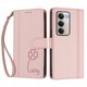 thumbnail image 3 of Funda Cartera Trébol para Xiaomi Redmi 15 4G/5G con Ranuras Tarjetas y Carga Inalámbrica Rosa, 3 of 6