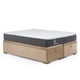 thumbnail image 3 of Cama Funcional Boxet 2 Plazas Base Dividida Colchon Resortes New Top Funda Lavable Beige, 3 of 8