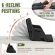 thumbnail image 5 of Asiento de estadio Overmont con soporte lumbar calefactado – 52 cm, 5 of 9