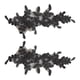 thumbnail image 4 of 1 Par De Apliques De Encaje Para Vestido De Noche, Manualidades De Costura, Chaqueta, Apliques Bordados, Negro, 4 of 5