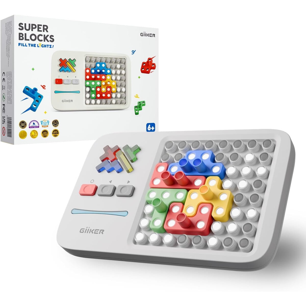 Juego Puzzle Giiker Super Blocks 1000 Desafíos Stem