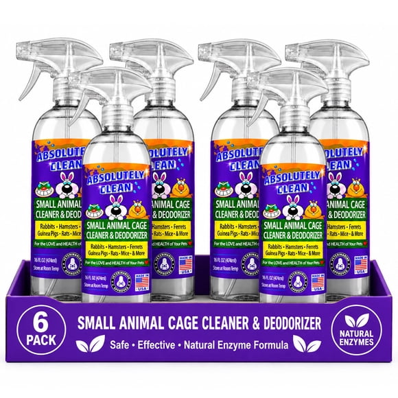 Limpiador de Jaulas Absolutely Clean 474 ml – Pack de 6