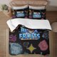 thumbnail image 1 of Mr. Puzzles Soft 3D Printed Duvet Cover Bedding Set with Comforter Cover 3 Piece Set, 1 of 5