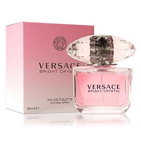 Perfume Versace Bright Crystal Edt 90 Ml Para Mujer