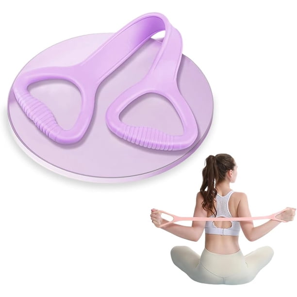Bandas resistencia silicona figura 8 elásticas ejercicio brazo espalda hombro yoga