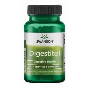 Swanson - Digestitol Enzimas Digestivas 60 Cápsulas