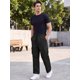 thumbnail image 2 of INSPIRE CHIC Pantalones Cargo de Trabajo al Aire Libre para Hombre con Múltiples Bolsillos y Pierna Recta L Negro, 2 of 5