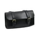 thumbnail image 1 of Bolsa Delantera Para Bicicleta, Resistente Al Agua, Profesional, De Cuero PU, Para Manillar De Bicicleta, Color Negro, 1 of 5