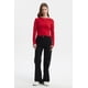thumbnail image 4 of Polera Mujer Nudo Hombro Rojo, 4 of 4