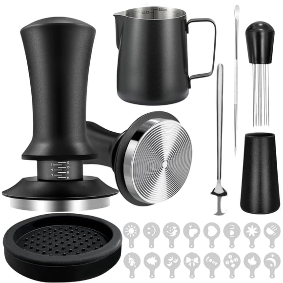 Kit de accesorios para espresso Gmnuiy, 22 unidades con tamper para café de 58 mm