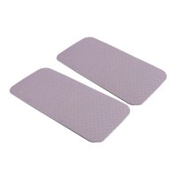 Ioensy - 2 Colchonetas De Pilates Para Mujer, Ideales Para Arrodillarse, Para Entrenamiento De Musculación Y Viajes, Color Gris.