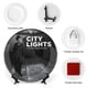 thumbnail image 3 of Luces de la ciudad Plato decorativo de porcelana fina (bone china), plato decorativo de cerámica para hogar, oficina, soporte de pared, platos decorativos para dormitorio - 6 pulgadas (15 cm), 3 of 6