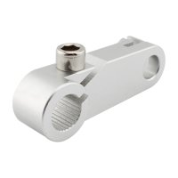 Ioensy - Tire De La Aleación De Aluminio Del Brazo Del Cable Del Embrague Para Yamaha Yfz450R Yfz450 Durable Argent