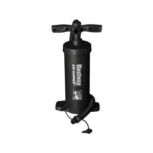 Inflador Manual Air Hammertm 37 Cm Bestway Infla Y Desinfla Negro