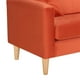 thumbnail image 3 of Sofa New Retro 3C + 2 Pouf Felpa 05 Naranja, 3 of 6