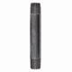 thumbnail image 1 of Nipple STZ INDUSTRIES B&K Mueller, acero negro, 5 cm, paquete de 5, 1 of 1