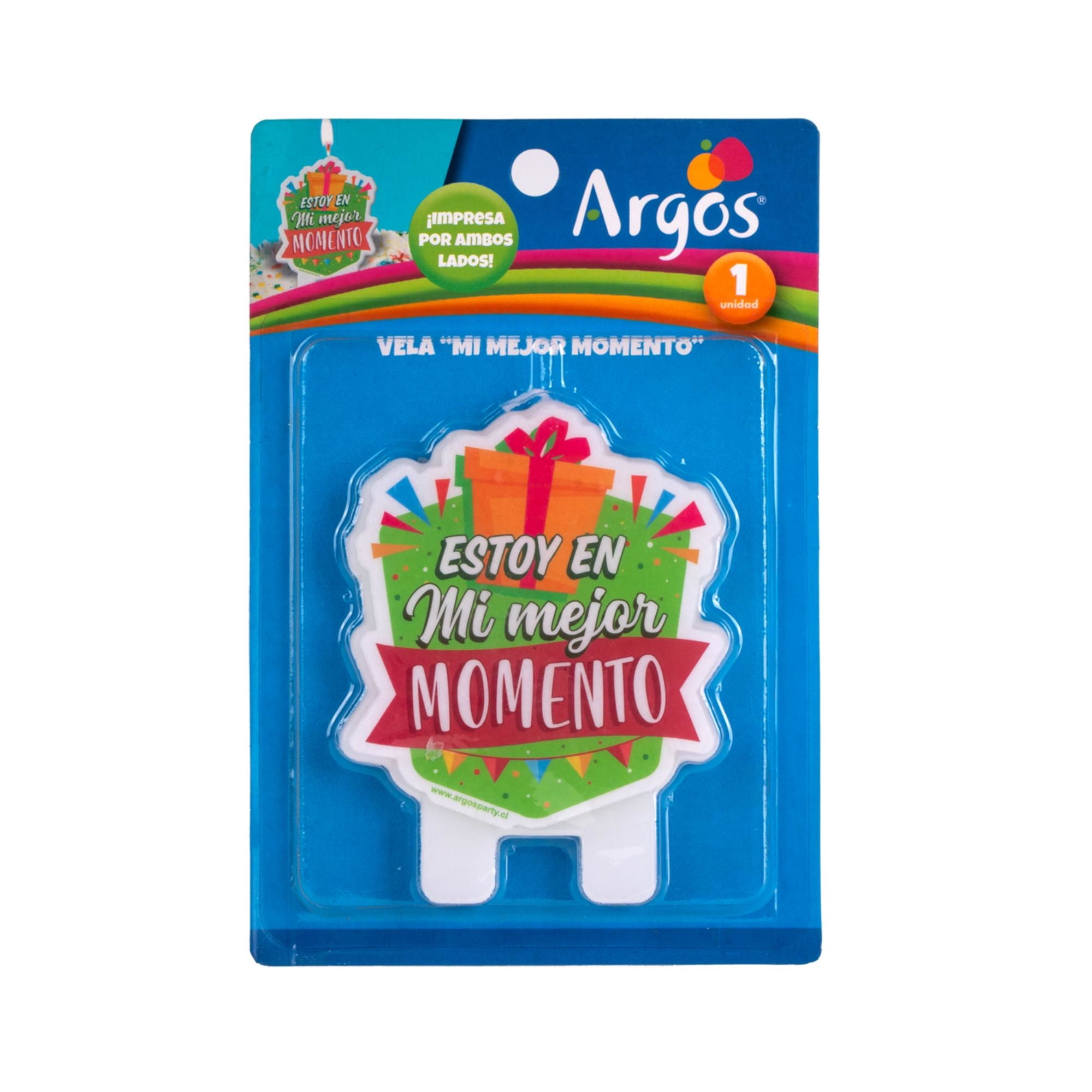 Vela Mi Mejor Momento Argos