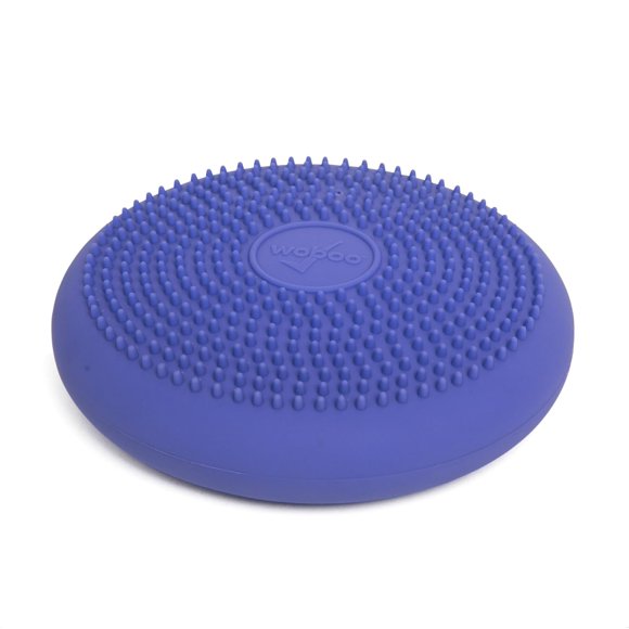 Asiento Wobble Cushion BouncyBand Wiggle Band, morado, para niños de 3 a 7 años