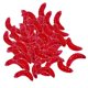 thumbnail image 5 of 100 Piezas / Set Pesca Suave Gusano Gusano Pan Insecto Gusanos Se?uelos Cebos Rojo, 5 of 5