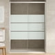thumbnail image 3 of Mampara Ajustable De Ducha Style 120 140 Lineas Blancas (2 Hojas), 3 of 5