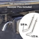 thumbnail image 3 of Receiver Lock Master Lock 2866DAT para remolques y caravanas, 3 of 6